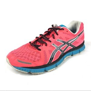 Asics Gel Neo 33 T272N Pink Blue Athletic Running Shoes Womens Size 9.5